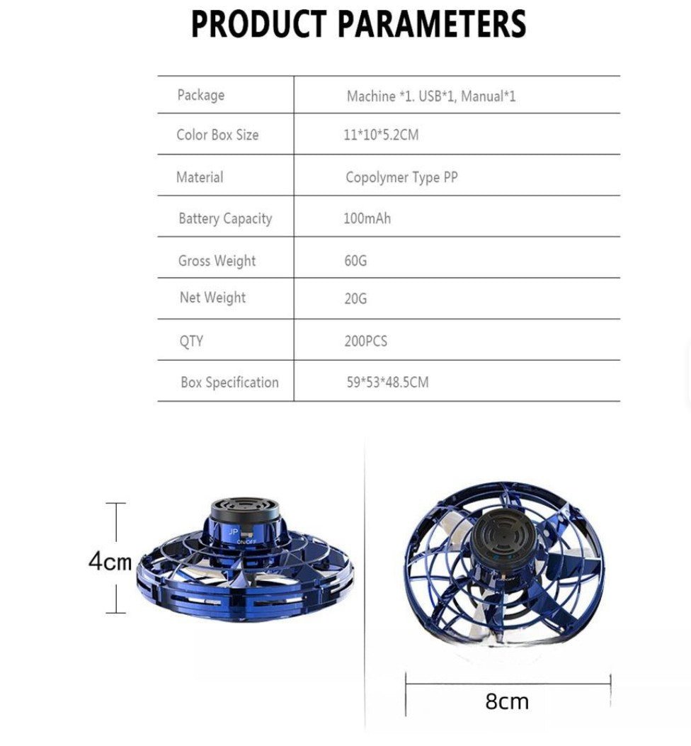 Compact Flying Spinner